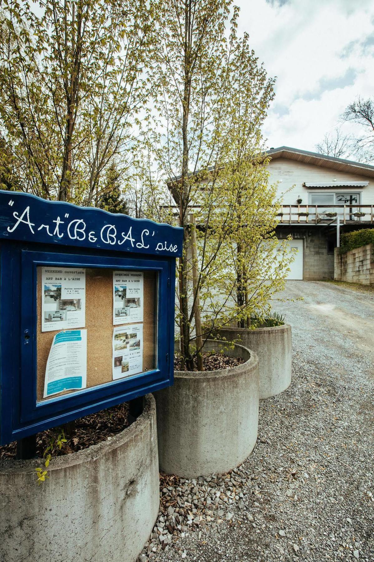 Art B&B A L'aise Durbuy Exterior foto